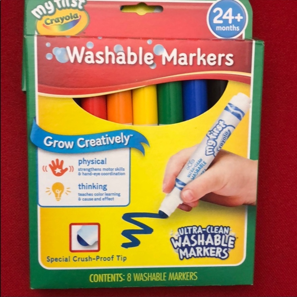COPY - Crayola washable markers for 24 months and up 2 new boxes